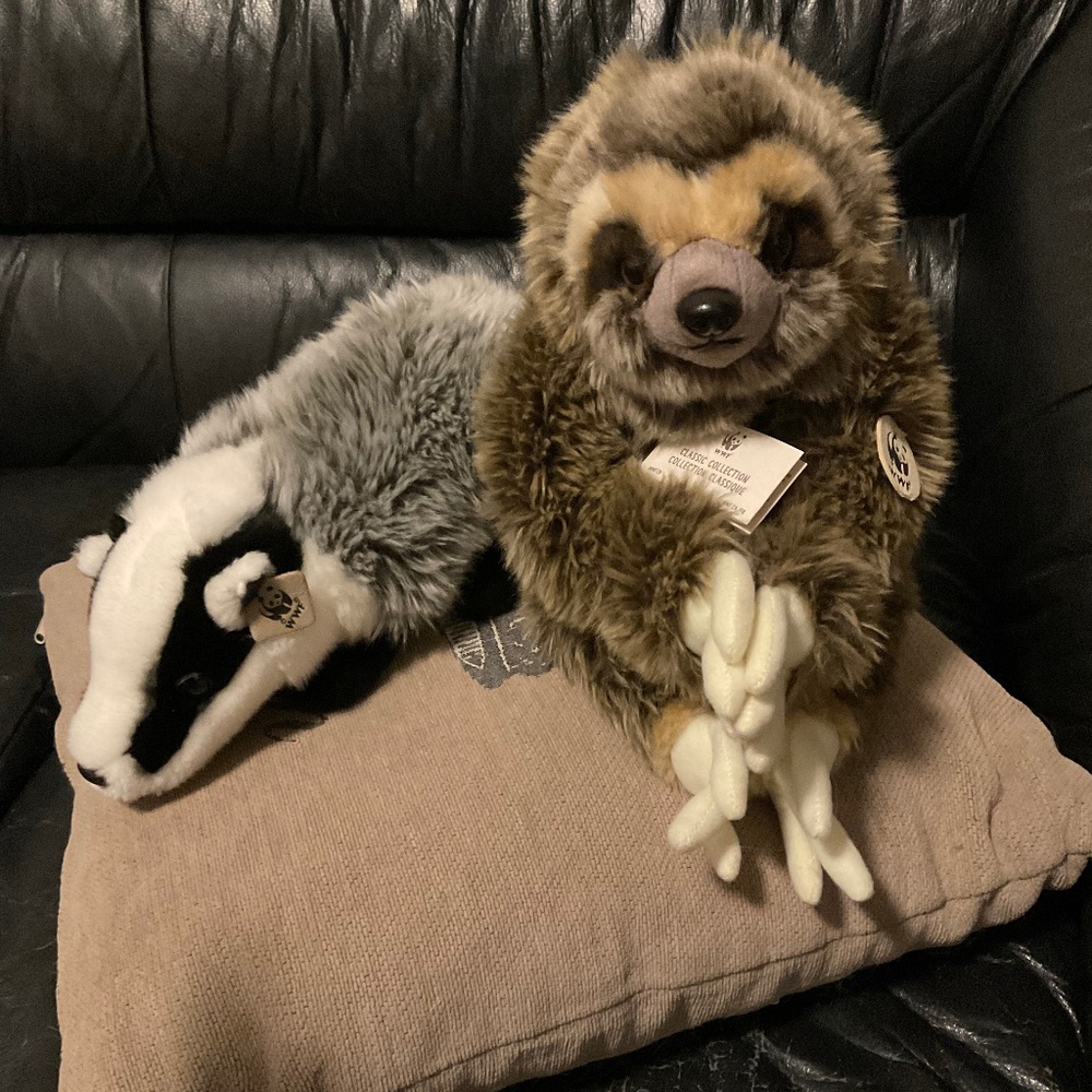 WWF Stuffed Animal set